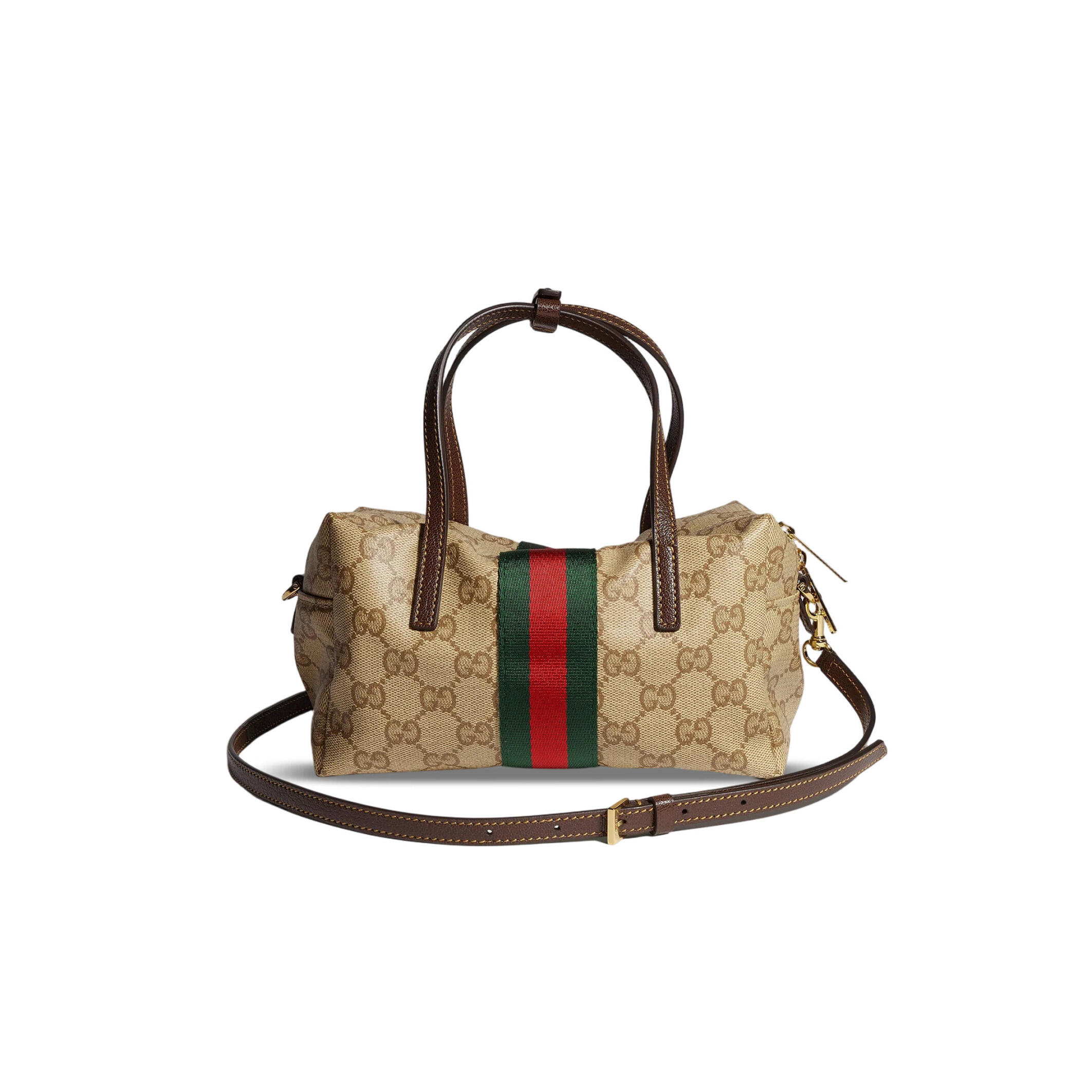GUCCI MINI BOSTON BAG WITH WEB 876057  (20*12*11cm)